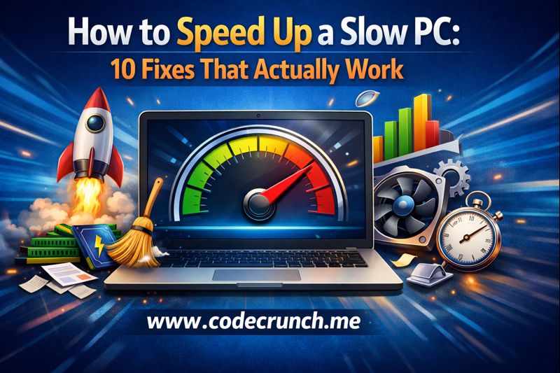 speed up slow pc