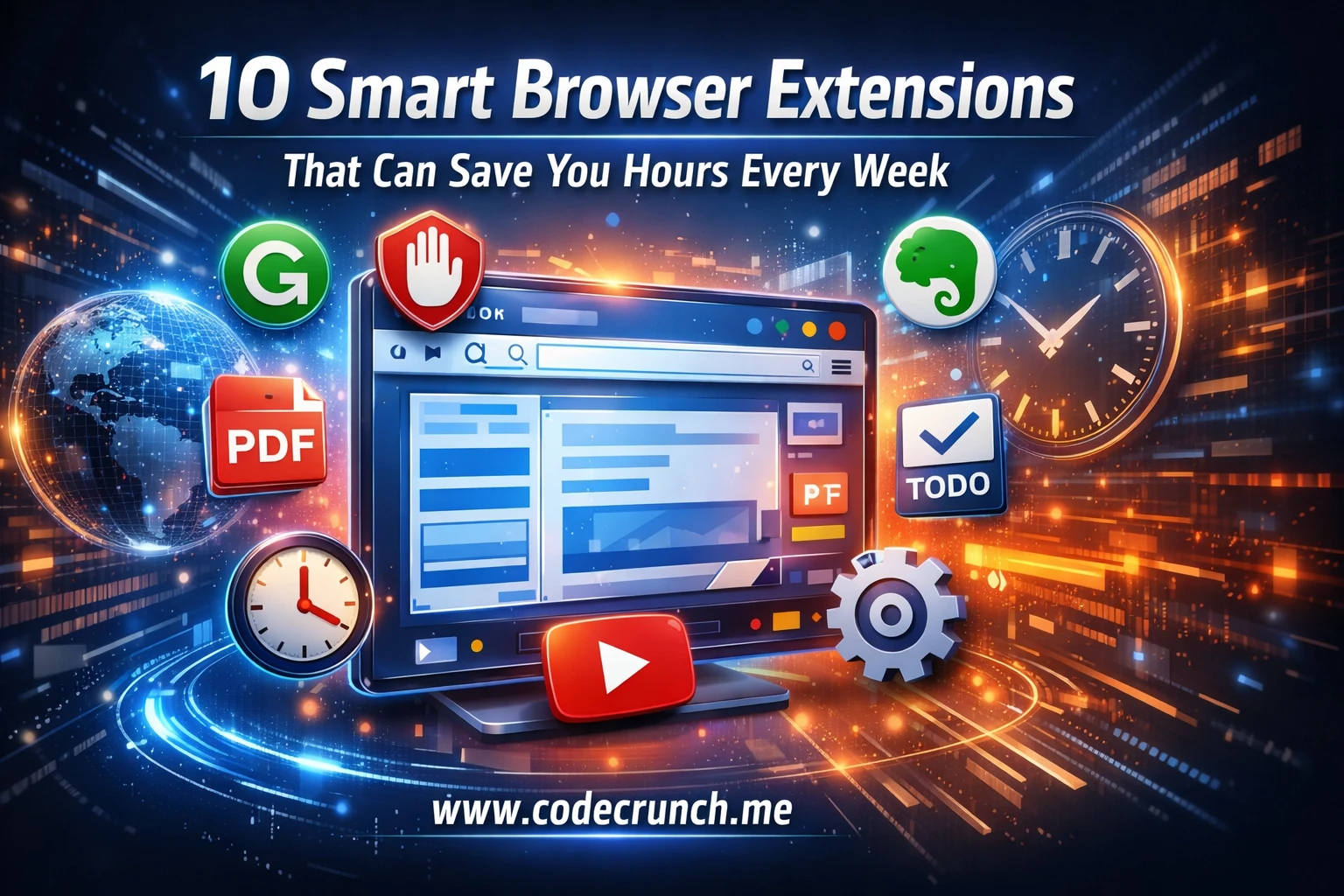 10 Smart Browser Extensions That Can Save You Hours Every Week